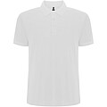 Pegaso Premium short sleeve mens polo, white