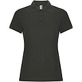 Pegaso Premium short sleeve womens polo, dark lead