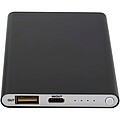 Pep 4000 mAh Type-C recycled aluminium power bank, titanium
