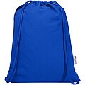 Peru Blend 180 g/m2 GRS recycled drawstring bag 5L, royal blue