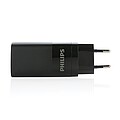 Philips 65W ultra fast PD 3-port USB wall charger, black