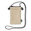 Phone crossbody bag, beige