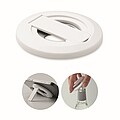 Phone holder and bottle opener, white