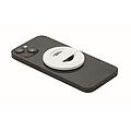 Phone holder and bottle opener, white