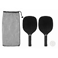 Pickle ball paddle set, black