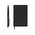 PIERRE CARDIN CHANTAL Set of notebook and DENISE ballpoint pen, black