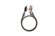 PIERRE CARDIN DONNES Magnetic 100W fast charging and data cable, grey