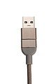 PIERRE CARDIN DONNES Magnetic 100W fast charging and data cable, grey