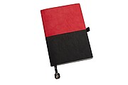 PIERRE CARDIN REPORTER Notebook A5, red