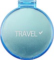 Plastic single mirrorPale blue