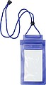 Plastic waterproof protective pouch for mobile devices