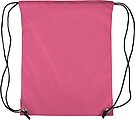 Polyester (210D) drawstring backpack, pink