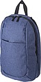 Polyester (300D) backpack, with main compartment, front pocket and interior pocket.