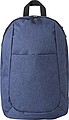 Polyester (300D) backpack, with main compartment, front pocket and interior pocket.