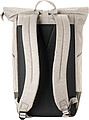 Polyester (600D) rolltop backpack Oberon, beige