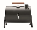 Portable barbecue with chimney