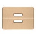 Portable foldable stool, beige