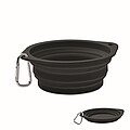 Portable pet bowl 350 ml, black