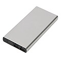 Powerbank 10.000 mAh, silver