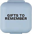 PP pill box, light blue