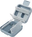 PP pill box, light blue
