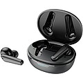 Prixton TWS158 ENC and ANC earbuds, solid black