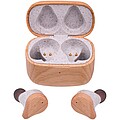 Prixton TWS163 earbuds, wood