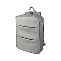 PU 15 inch laptop backpack Felicia, grey