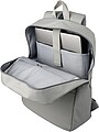 PU 15 inch laptop backpack Felicia, grey