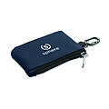 PU key case wallet w/carabiner