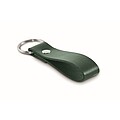 PU loop key ring, dark green
