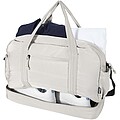 Puffer GRS recycled duffel bag with insulated bottom 30L, sandstone