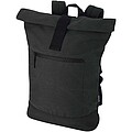 Recanvas 14” GRS recycled rolltop backpack 16L, black