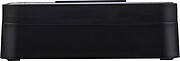 Recycled ABS 3-in-1 wireless charger Elias, black
