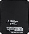 Recycled ABS 3-in-1 wireless charger Elias, black