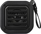 Recycled ABS outdoor speaker Lois, black