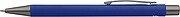 Recycled aluminium ballpen Emmett, blue