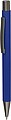 Recycled aluminium ballpen Emmett, blue