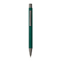 Recycled aluminium ballpen Emmett, green
