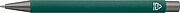 Recycled aluminium ballpen Emmett, green