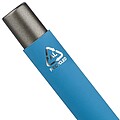 Recycled aluminium ballpen Emmett, light blue