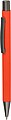 Recycled aluminium ballpen Emmett, orange