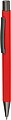 Recycled aluminium ballpen Emmett, red