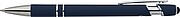 Recycled aluminium ballpen Primo, blue