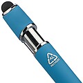 Recycled aluminium ballpen Primo, light blue