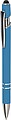 Recycled aluminium ballpen Primo, light blue