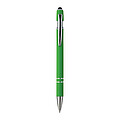 Recycled aluminium ballpen Primo, lime