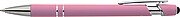 Recycled aluminium ballpen Primo, pink