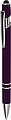 Recycled aluminium ballpen Primo, purple