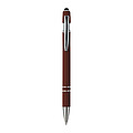 Recycled aluminium ballpen Primo, red